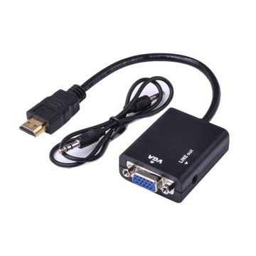 DO ADAPTERA VGA Z OBSŁUGĄ AUDIO