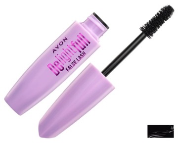 avon Tusz do rzęs Delightfull - BLACKEST BLACK - mocno czarny 10 ml 40444
