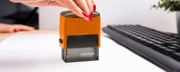 WAGRAF B3s ШТАМП ДЛЯ 6 СТРОК НАЗВАНИЕ КОМПАНИИ ОФИСНЫЙ ДИЗАЙН + ЛАСТИК