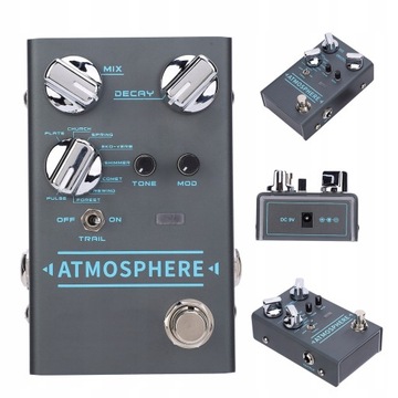 JOYO R-14 ATMOSPHERE GUITAR EFFECTOR 9 ЦИФРОВАЯ ПЕДАЛЬ ГИТАРЫ ЭФФЕКТОВ