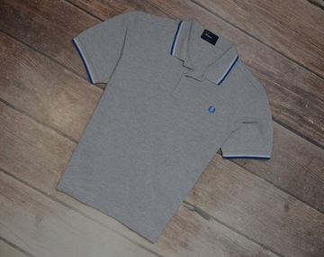 107 # FRED PERRY # SLIM FIT KOSZULKA POLO XL