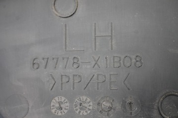 TAPICERKA BOCZEK DRZWI LEWY PRZÓD LEWA PRZEDNIA TOYOTA RAV4 IV 12-18