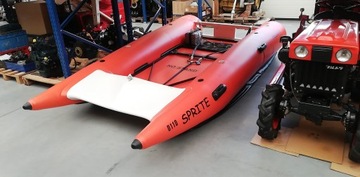 понтонный катер, спортивный катамаран SPRITE 4,1 м