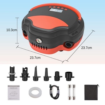 НАБОР ЭЛЕКТРИЧЕСКИХ НАСОСОВ ДЛЯ АВТОМОБИЛЬНЫХ ПЛАТ + 6 ФИТИНГОВ 22PSI 12V