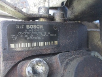 FORD C-MAX 1.6TDCI ČERPADLO VSTŘIKOVAČE 9656300380 0445010102