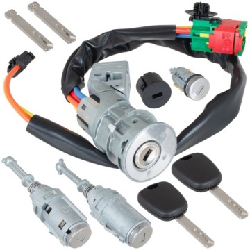 KOMPLET STACYJKA ZAMKI WKŁADKI do CITROEN C2 C3 2002+