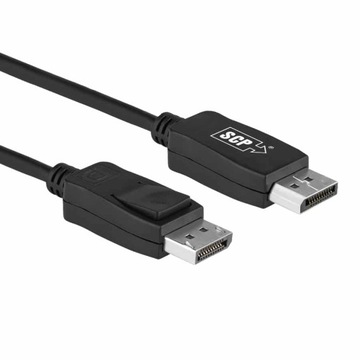 SCP DP14 Kabel DisplayPort DP 1.4 8K 4K 120Hz 3m