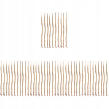 Children Snake Toys Wooden Fake Bendable 50 Pcs