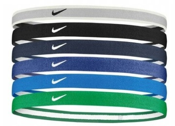Opaski na głowę Nike Y Swoosh Sport x6 wielokolorowe