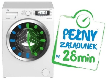Отдельностоящая стиральная машина с сушкой Beko HTV7742XW РОЗЕТКА!