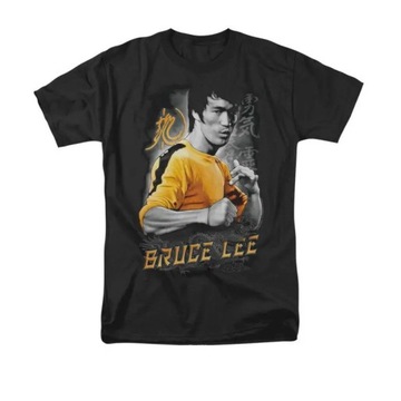 Koszulka BRUCE LEE YELLOW DRAGON NEW cotton T-Shirt
