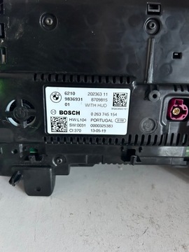 BMW 3 G20/21 G30/31 X5 G05 PŘÍSTROJOVÁ DESKA VIRTUÁLNÍ BUDÍK LED 6WB 8709815