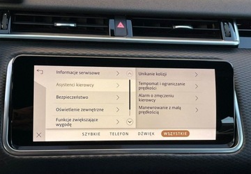 Land Rover Range Rover Velar SUV 2.0 204KM 2021 Land Rover Range Rover Velar R-Dynamic 4x4 Skora Kamera360 Navi Full, zdjęcie 36