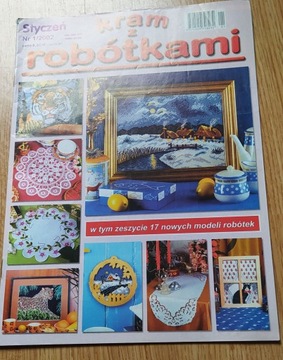 Czasopismo Kram z robótkami nr 1/2002