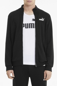 PUMA bluza MENS stójka suwak BAWEŁNIANA zasuwana S