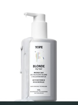 YOPE BLOND набор для волос шампунь-маска сыворотка | сумка