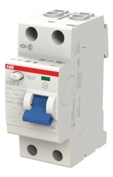 ABB F202 A-16/0.01 FI circuit breaker 2P, type A,