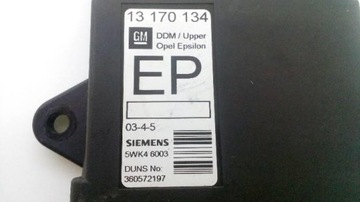 MODUL ZÁMKU CENTRÁLNÍHO OPEL VECTRA C 13170134