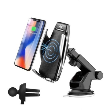 UCHWYT SAMOCHODOWY NA KOKPIT + ŁADOWARKA INDUKCYJNA 10W QUICK FAST CHARGE