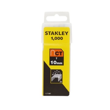 ZSZYWKI ZSZYWKA TYP C CT7 10MM 1000SZT STANLEY