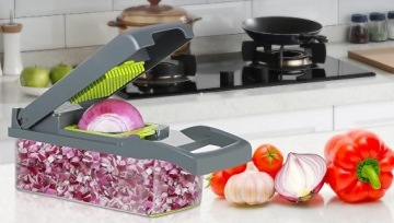 ТРЕЗКА ДЛЯ ФРУКТОВ И ОВОЩЕЙ МНОГОФУНКЦИОНАЛЬНАЯ ТВЕРДАЯ ТЕРКА 14в1