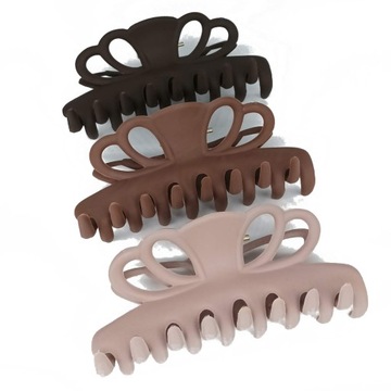 ZESTAW SPINEK DO WŁOSÓW 3 DUŻE KLAMRY ZW11-4