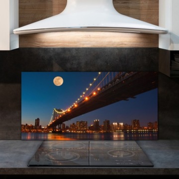 Moon Manhattan 120x60 Закаленная панель над столешницей