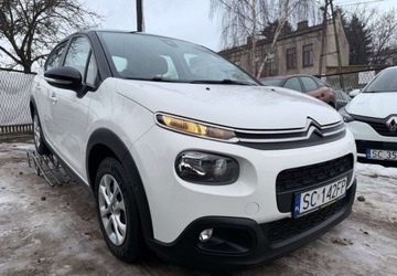 Citroen C3 III Hatchback 1.2 PureTech 82KM 2019 Citroen C3 Citroen C3 1.2 PureTech GPF Shine 1.2 Benzyna 82KM