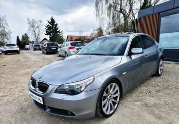 BMW Seria 5 E60 2005 BMW Seria 5 BENZYNA R6 177KM SKORA automat atrakcyjny wyglad okazja, zdjęcie 25