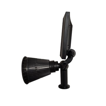 Солнечный наземный солнечный светильник на шпиле