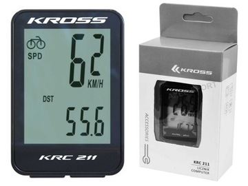Licznik KROSS KRC 211W 11F PRZEWODOWY