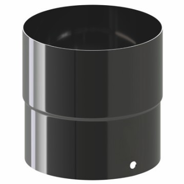 KROP STAL ZŁĄCZKA RURY - MUFA fi 90 ral 7016 GRAFIT