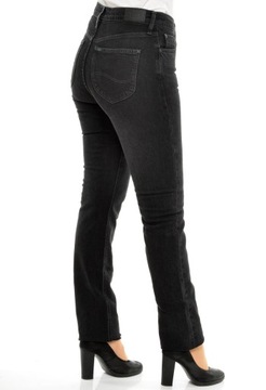 LEE spodnie HIGH jeans NEW STRAIGHT _ W28 L33