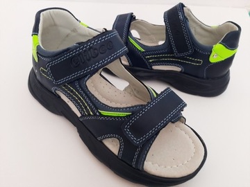 ЛЕГКИЕ КОЖАНЫЕ САНДАЛИИ ДЛЯ МАЛЬЧИКОВ CLIBEE, размер 35