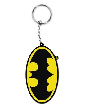 Brelok do kluczy z logo DC Comics Batman gumowy