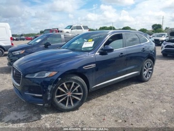 Jaguar F-Pace 2022 Jaguar F-Pace 2022r., S P250, 2.0l., 4x4, od ubezpieczalni 2.0 Benzyna, zdjęcie 2