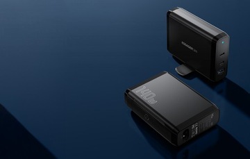 СЕТЕВОЕ ЗАРЯДНОЕ УСТРОЙСТВО ESSAGER FAST GAN ДЛЯ НОУТБУКА USB-C USB PD3.0 QC4.0 140 Вт