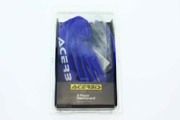 ACERBIS HAND GUARDS (HANDBARS / LEAVES) X-FORCE BLUE