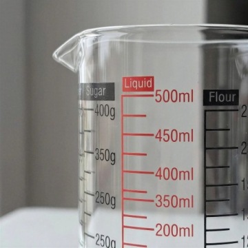 КУХОННЫЙ МЕРНЫЙ КУВШИН 500 МЛ ТЕРМОСТОЙКИЙ С Градуировкой ДЛЯ МЕРНОГО СТЕКЛА