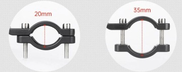 РЕГУЛИРУЕМЫЙ НА 360° ДЕРЖАТЕЛЬ ДЛЯ ВЕЛОСИПЕДНОГО ТЕЛЕФОНА ИЗ АЛЮМИНИЯ