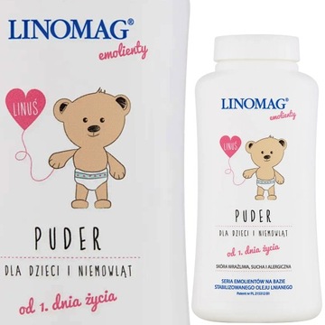 Puder Linomag Emolienty 100 g