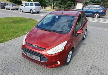 Ford B-MAX 1.0 EcoBoost 100KM 2015 Ford B-MAX Czujniki Parkowania PrzodTyl Klima Grzane FoteleSzyba Przod, zdjęcie 29