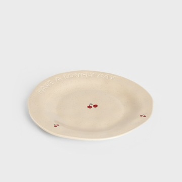 Talerz ISERNIA w wisienki 20 cm HOMLA