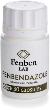 Fenbendazole 222mg Cz. >99% Fenben Lab 30 kap