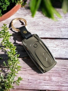 ЭЛЕГАНТНЫЙ БРЕЛОК ДЛЯ КЛЮЧА BMW GLOW LIGHTER ЧЕХОЛ С ЛОГОТИПОМ И СВЕТОДИОДНОЙ СВЕТОДИОДНОЙ ЗАЖИГАЛКОЙ