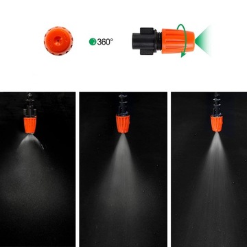 КОМПЛЕКТ САДОВОЙ ВОДНОЙ ЗАВЕСЫ 20М ТУМАННЫЙ ДОЖДЕВАТЕЛЬ