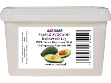 МАСЛО АВОКАДО РАФИНИРОВАННОЕ - 1 кг.