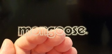 Naklejki Nalepki Rowerowe Logo MONGOOSE Classic, 4 kolory, Na ramę rowerową