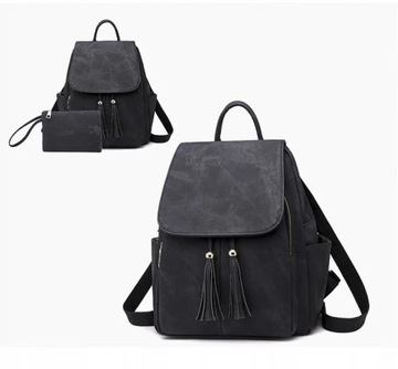 РЮКЗАК ЖЕНСКИЙ, СТИЛЬНЫЙ КОМПЛЕКТ, ЦВЕТА