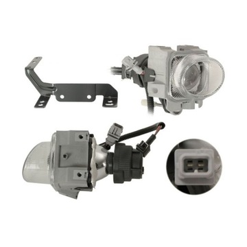 HALOGEN - SVĚTLO MLHOVKA VOLVO S60 05- PRAVÁ